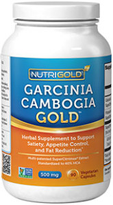 a graphic of nutrigold garcinia cambogia silver container.