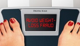 eliminate Weight-loss Fraud on Bathroom Scale Graphic (350 x 205)