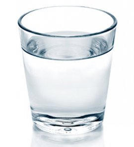 complete glass of liquid